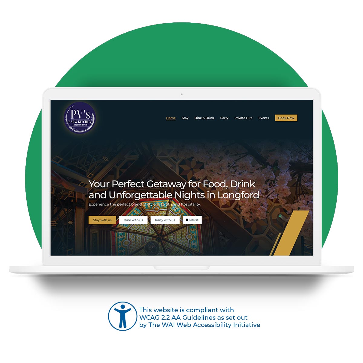 PV's Bar Restaurant Accommodation Longford